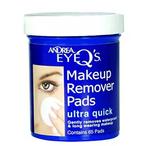 Andrea Eye Q’s Ultra Quick Eye Makeup Remover Pads quickly and effectively remove long wearing and w