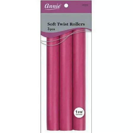 ANNIE: 10" SOFT TWIST ROLLERS 1 3/16" #1216