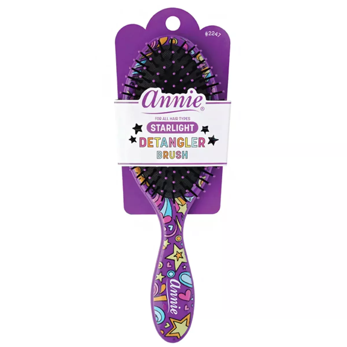 Annie #2247 Starlight Detangler Brush