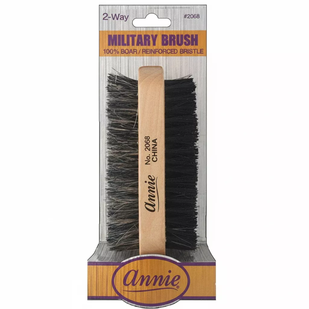 Annie Miltary Brush 2-way - 2068