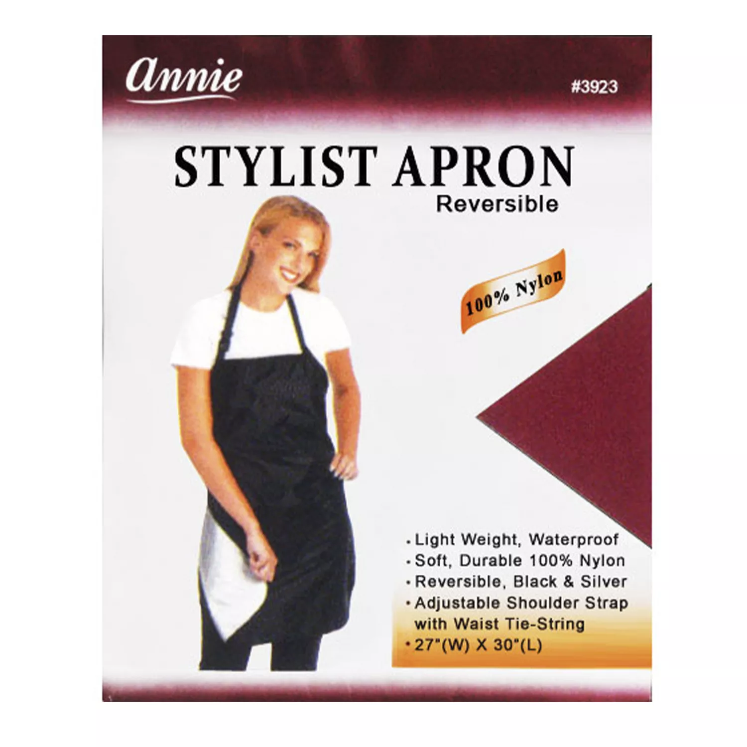 Annie Nylon Impervious Reversible Stylist Apron