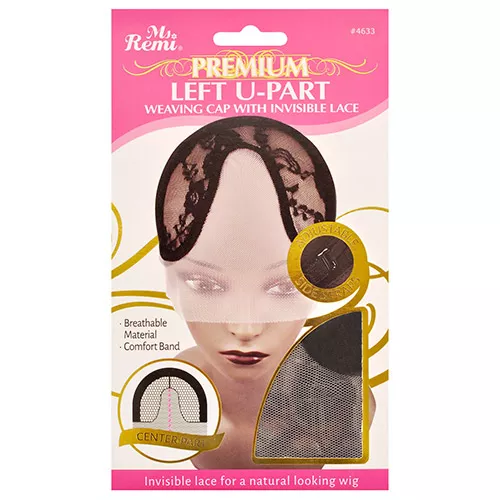 Annie Premium U-Part Weaving Cap with Invisible Lace Cap