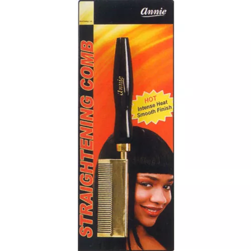 Annie Straightening Comb Curved