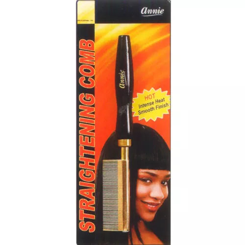 Annie Straightening Comb Fine Teeth With Copper