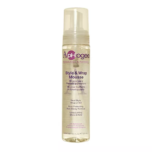 Aphogee Style & Wrap Mousse 8.5oz/ 251ml