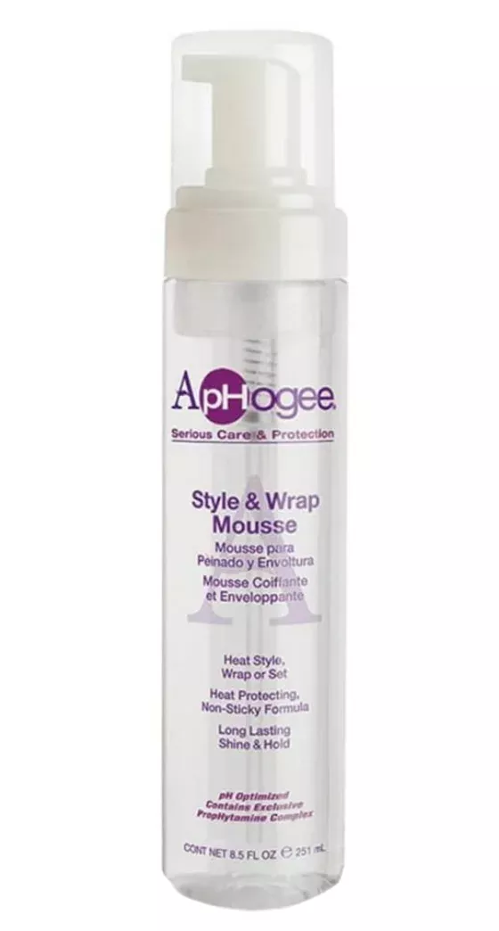 Aphogee Style & Wrap Mousse