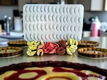 Apple Lemon Mini Embeds Silicone Mold 60 Cavity 6037