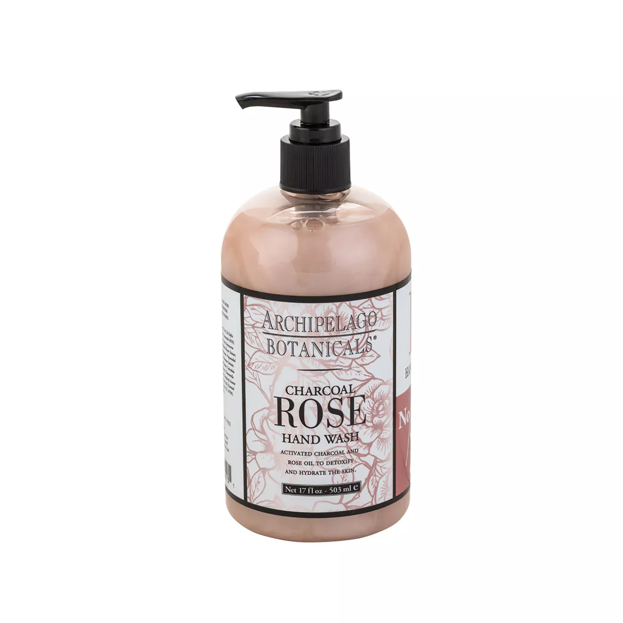 Archipelago Charcoal Rose Hand Wash - 17oz