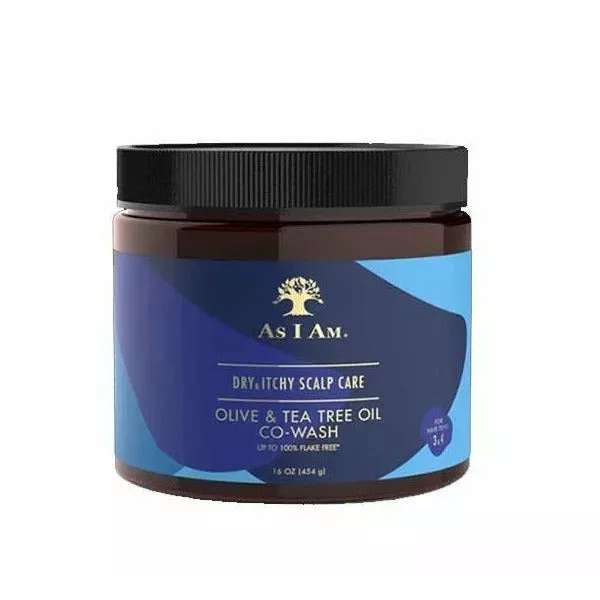 As I Am: Olive & Tea Tree Oil Cowash 16oz