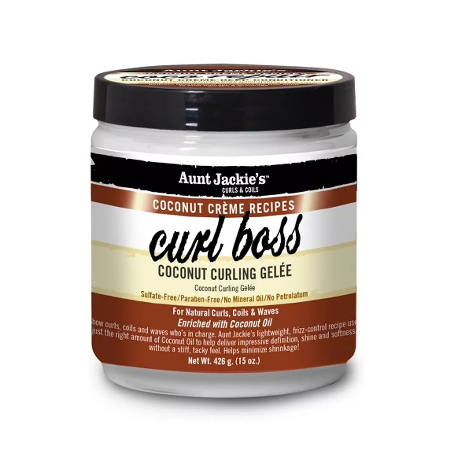 Aunt Jackie's Curl Boss Coconut Curling Gelee