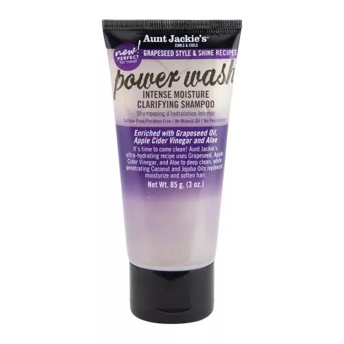 Aunt Jackie's Power Wash Intensive Moisture Clarifying Shampoo 3oz