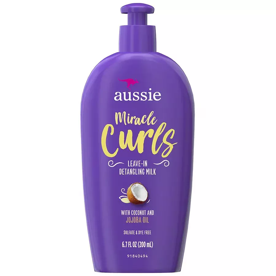 Aussie Miracle Curls Leave-In Detangling Milk 6.7oz