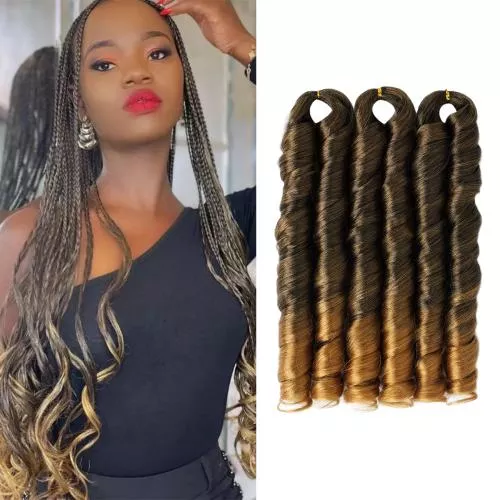 Authentic 3X Value Pack French Curl Braid 22″
