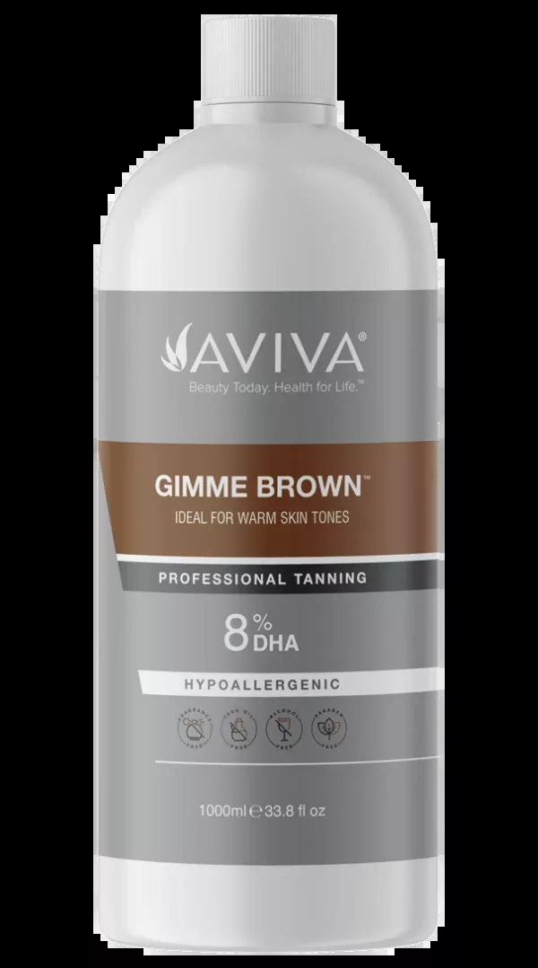 Aviva Sunless Tanning Solution – Gimme Brown