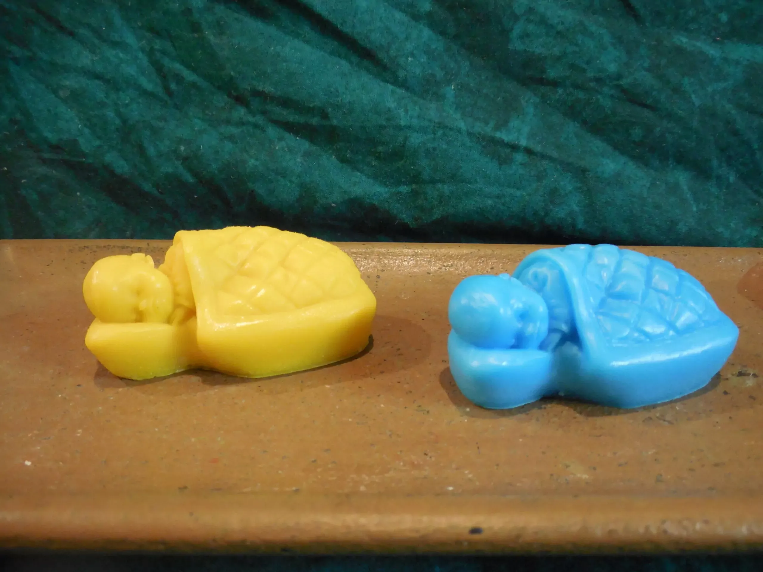 Baby Sleeping Sweetly Embed 1 Cavity Mold 5304