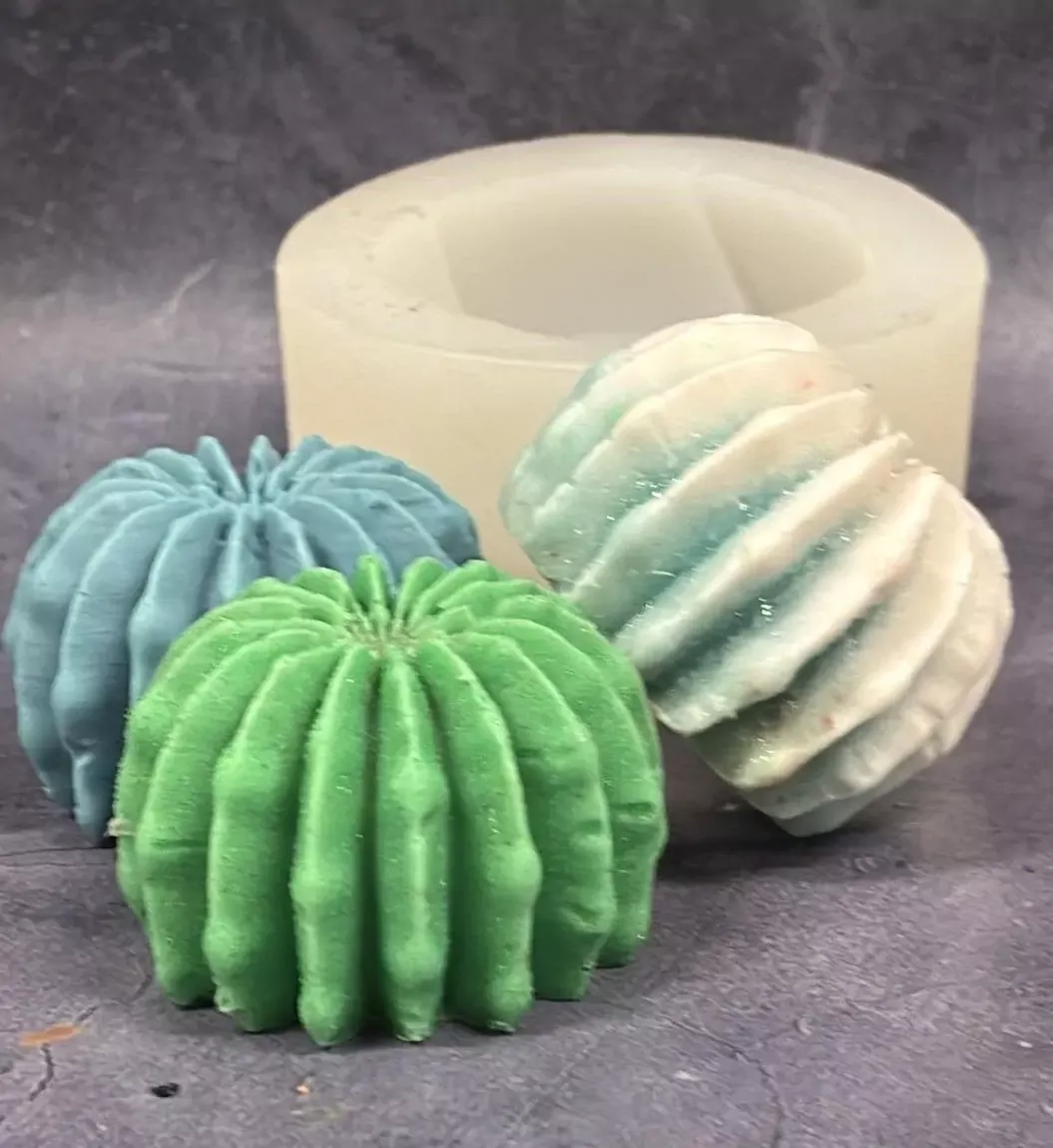 Balloon Succulent Small Soap 1 Cavity Silicone Mold 1297