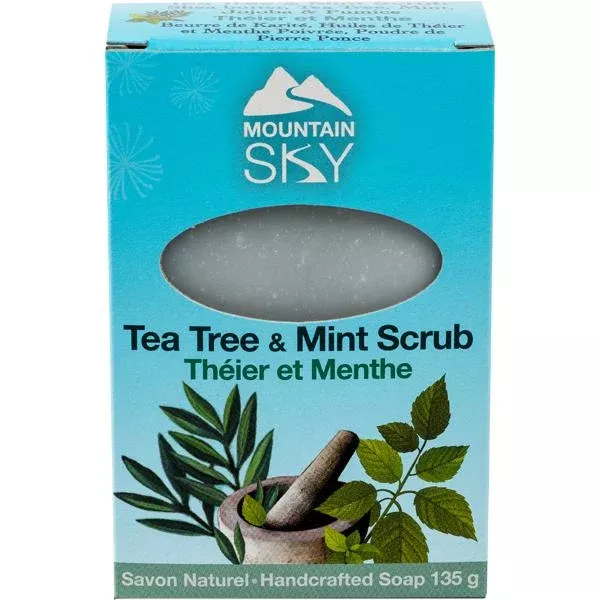 Bar Soap – Tea Tree & Mint Scrub
