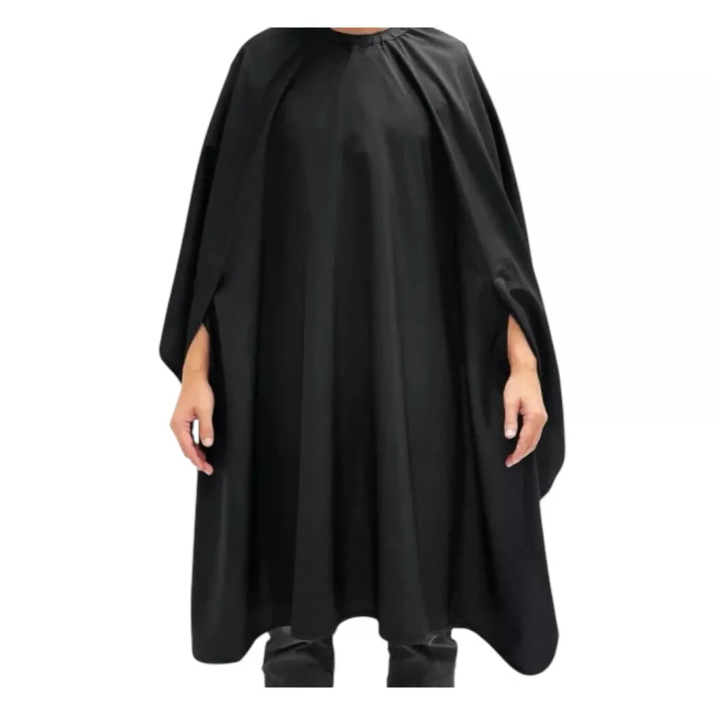 Barber Strong The Hands Barber Cape – Solid Black