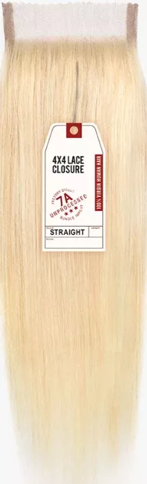 Bare & Natural 7A 4X4 LACE CLOSURE – STRAIGHT