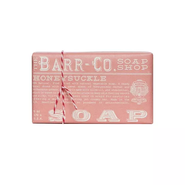 BARR-CO. HONEYSUCKLE TRIPLE MILLED BAR SOAP