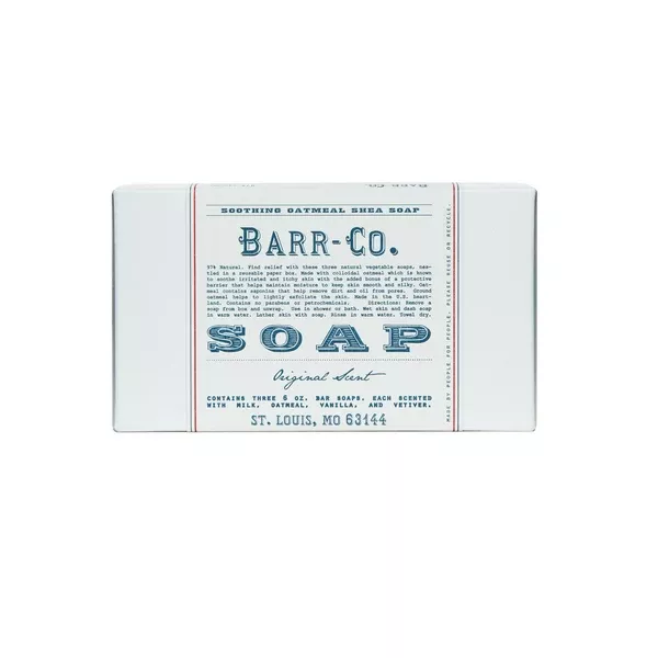 BARR-CO. ORIGINAL SCENT BAR SOAP GIFT SET