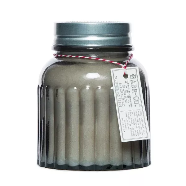BARR-CO. SUGAR & CREAM APOTHECARY JAR CANDLE