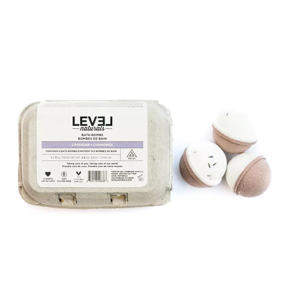 Bath Bombs – Lavender + Chamomile