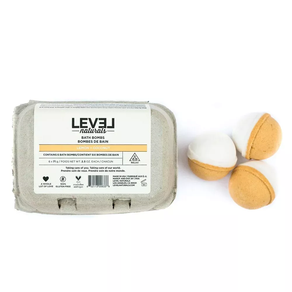 Bath Bombs – Lemon + Coconut