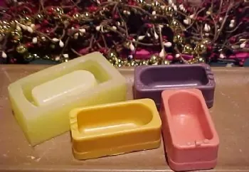 Bathtub Tart 1 Cavity Silicone Mold 5214