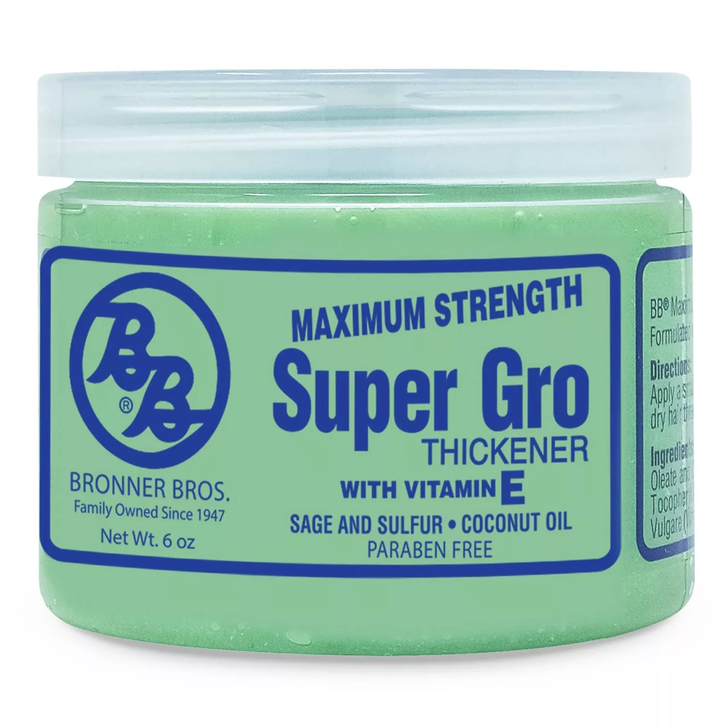 BB Super Gro Maximum Strength Thickener with Vitamin E 6oz