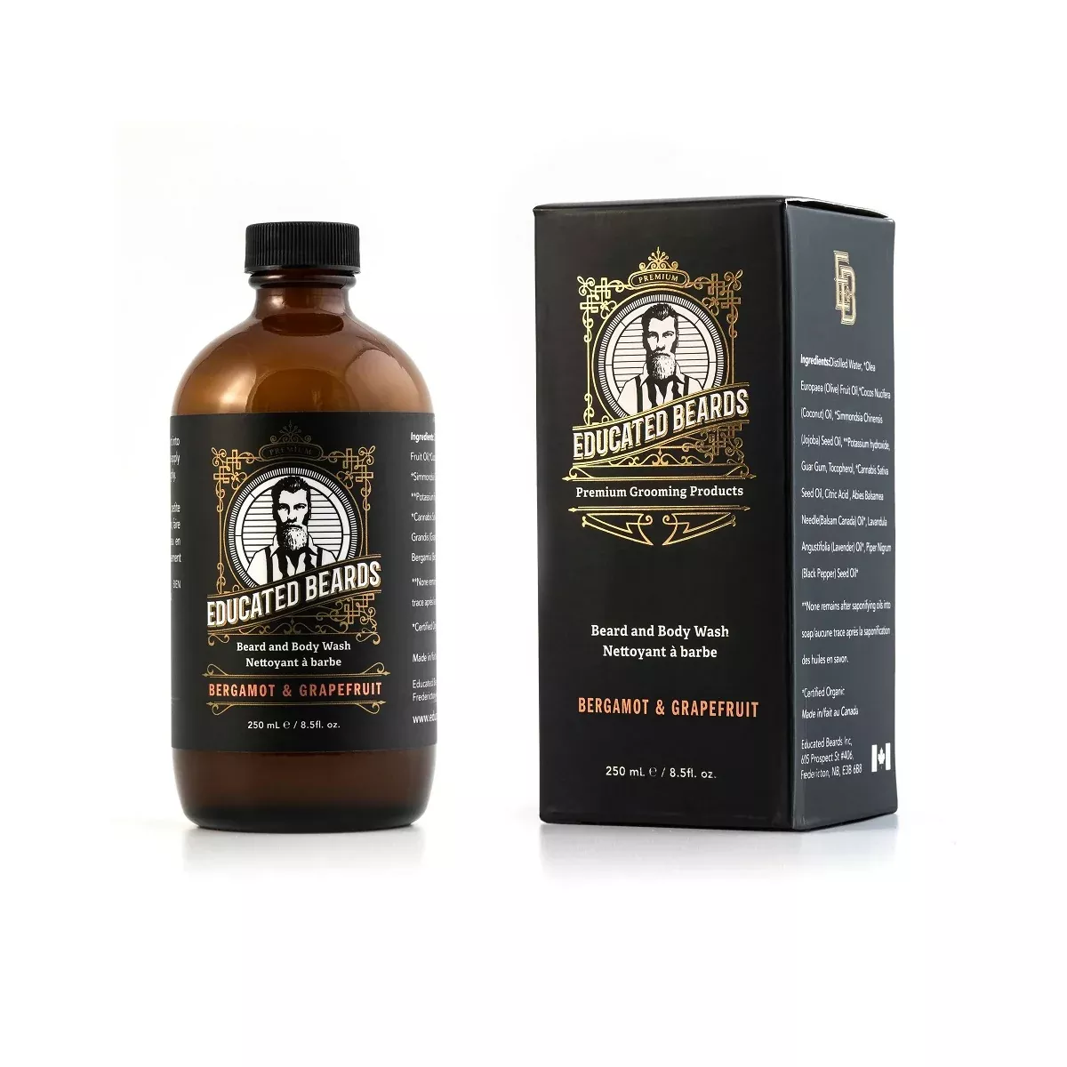 Beard & Body Wash – Bergamot Grapefruit