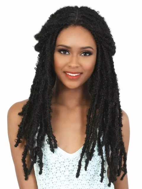 Beshe Belle & Braid 2X Touch Up DISTRESSED FAUX LOCS 26 Crochet Braid (C.DSLOC26)