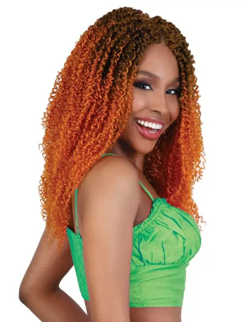 Beshe BOHEMIAN YANKY TWIST 12″x3″ Pre-looped Handmade Crochet Braid (C.YNKBH312)