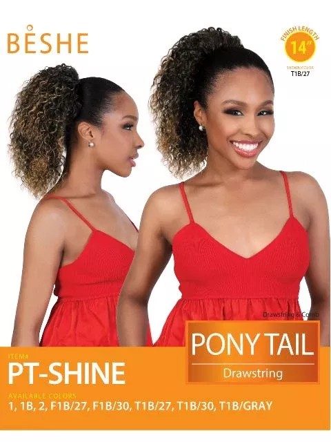 Beshe Ponytail & Drawstring – PT-SHINE