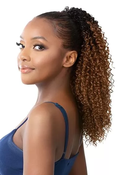 BFF PONY 101-16″ [Ponytail | Drawstring | Quick & Easy | High Heat Fiber]