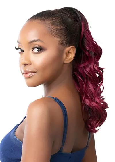 BFF PONY 102-16″ [Ponytail | Drawstring | Quick & Easy | High Heat Fiber]