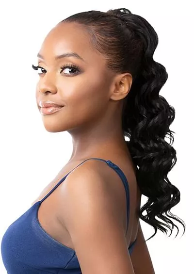 BFF PONY 106-19″ [Ponytail | Drawstring | Quick & Easy | High Heat Fiber]