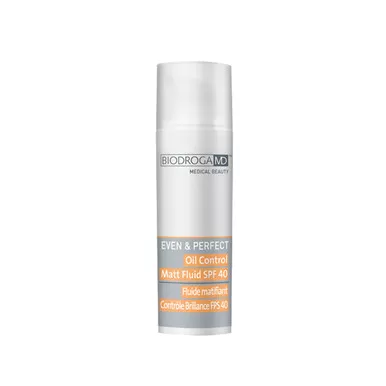 Biodroga MD Even and Perfect Oil Control Matt Fluid SPF 40 - 1 fl. oz.