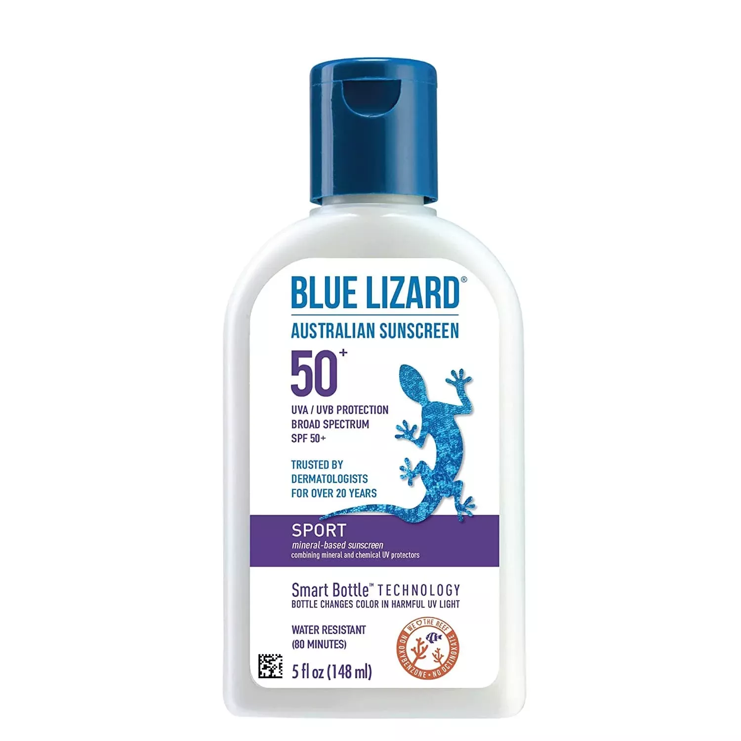 Blue Lizard Australian Sport Mineral-Based Sunscreen SPF 50+