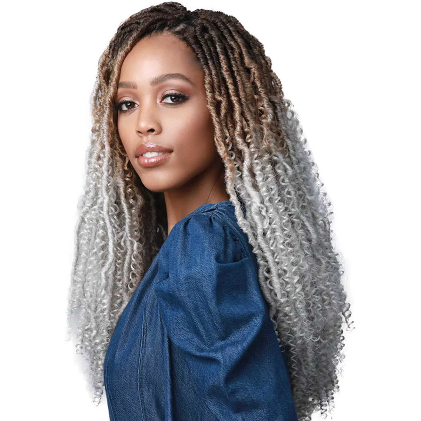 Bobbi Boss: 2X Nu Locs Water Curl Boho 18″