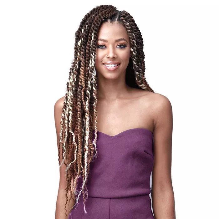 Bobbi Boss 3X Locs & Twist Pre-Looped Crochet Braids – JAMAICA FEATHER TIP 24″