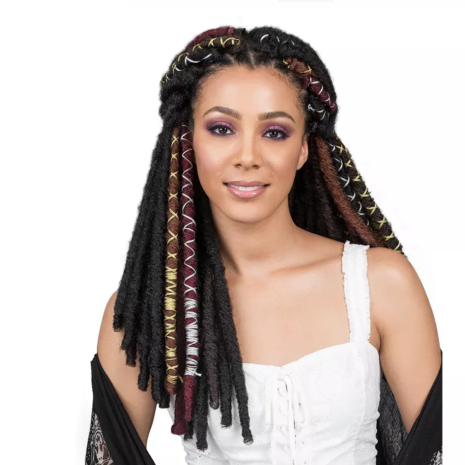 Bobbi Boss: Bae Locs- Gold 20″