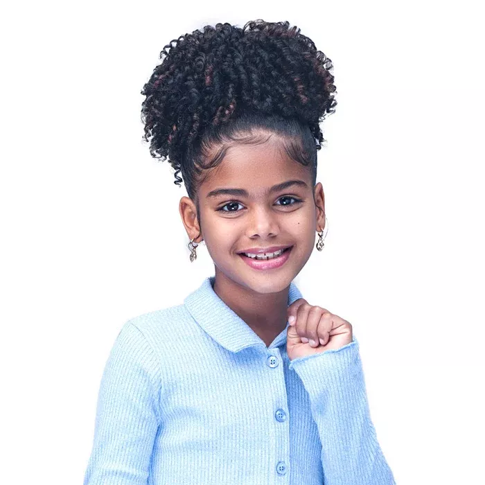 Bobbi Boss Kids Drawstring Ponytail - STRAW CURL