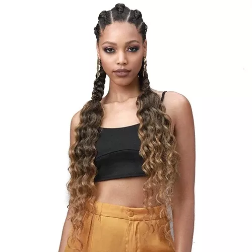 Bobbi Boss Synthetic Pre Stretched Braid - 3X KING TIPS OCEAN WAVE 28