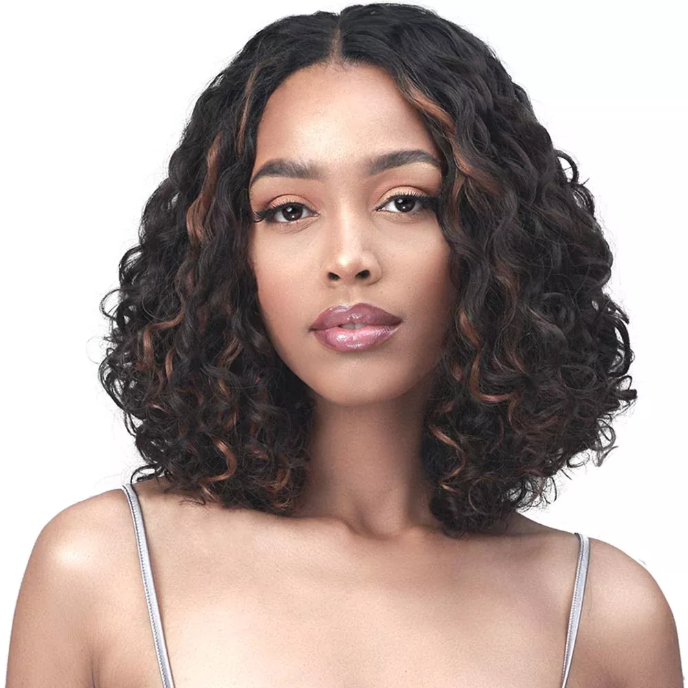 BobbiBoss 4″ Deep Part Soft Layered Curls Lace Front Wig – MLF435 Anisa