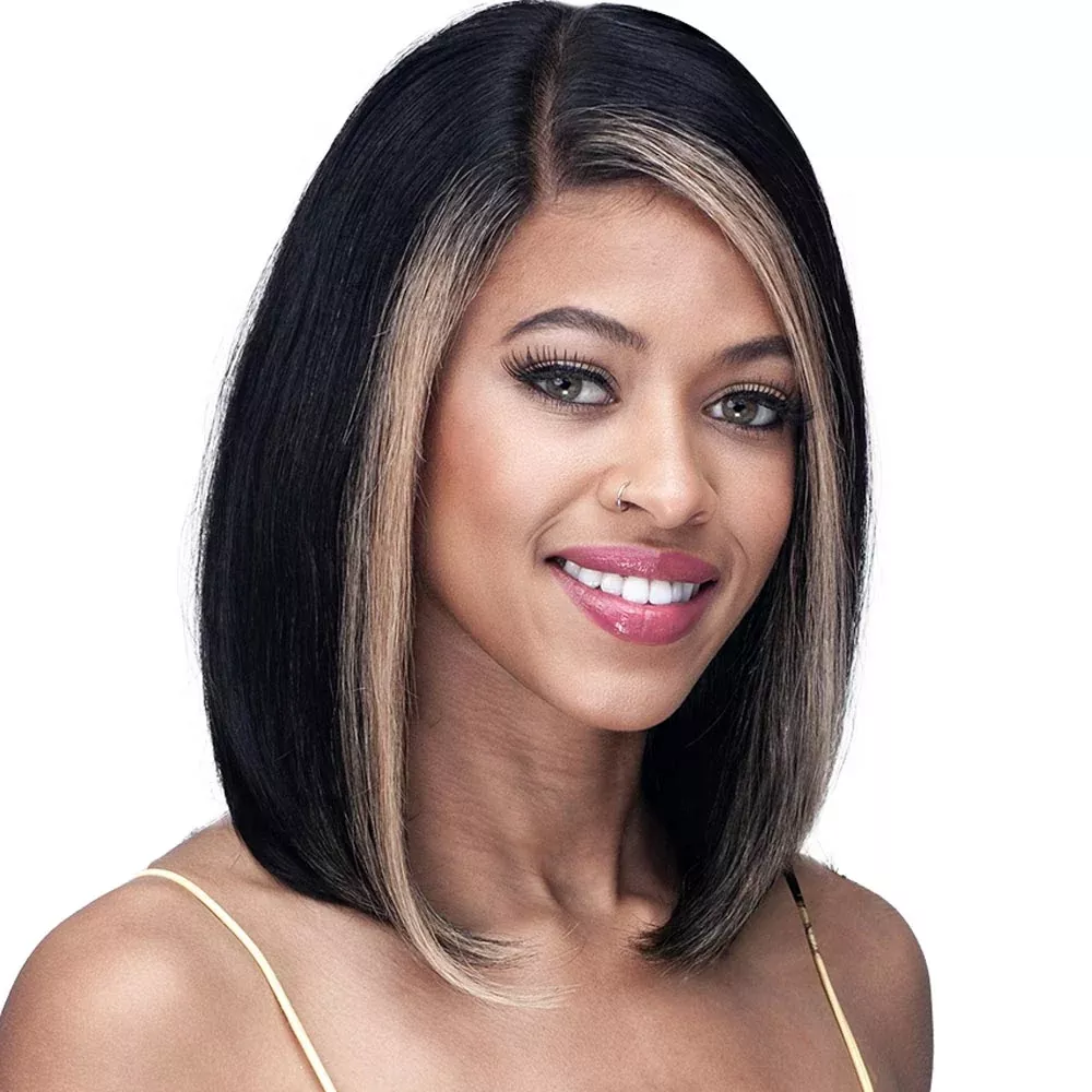 BobbiBoss Unprocessed Human Hair Lace Front Wig – MHLF571 Logan