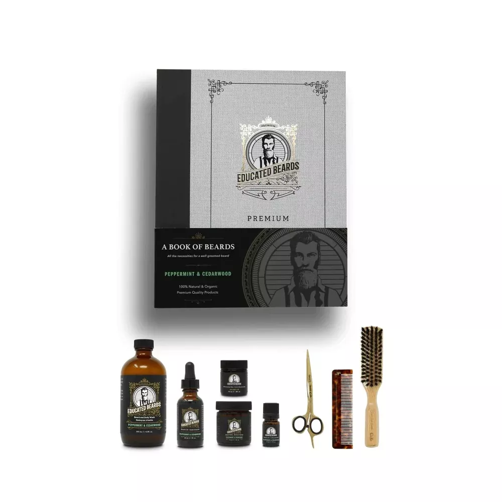 Book of Beards - Peppermint & Cedarwood