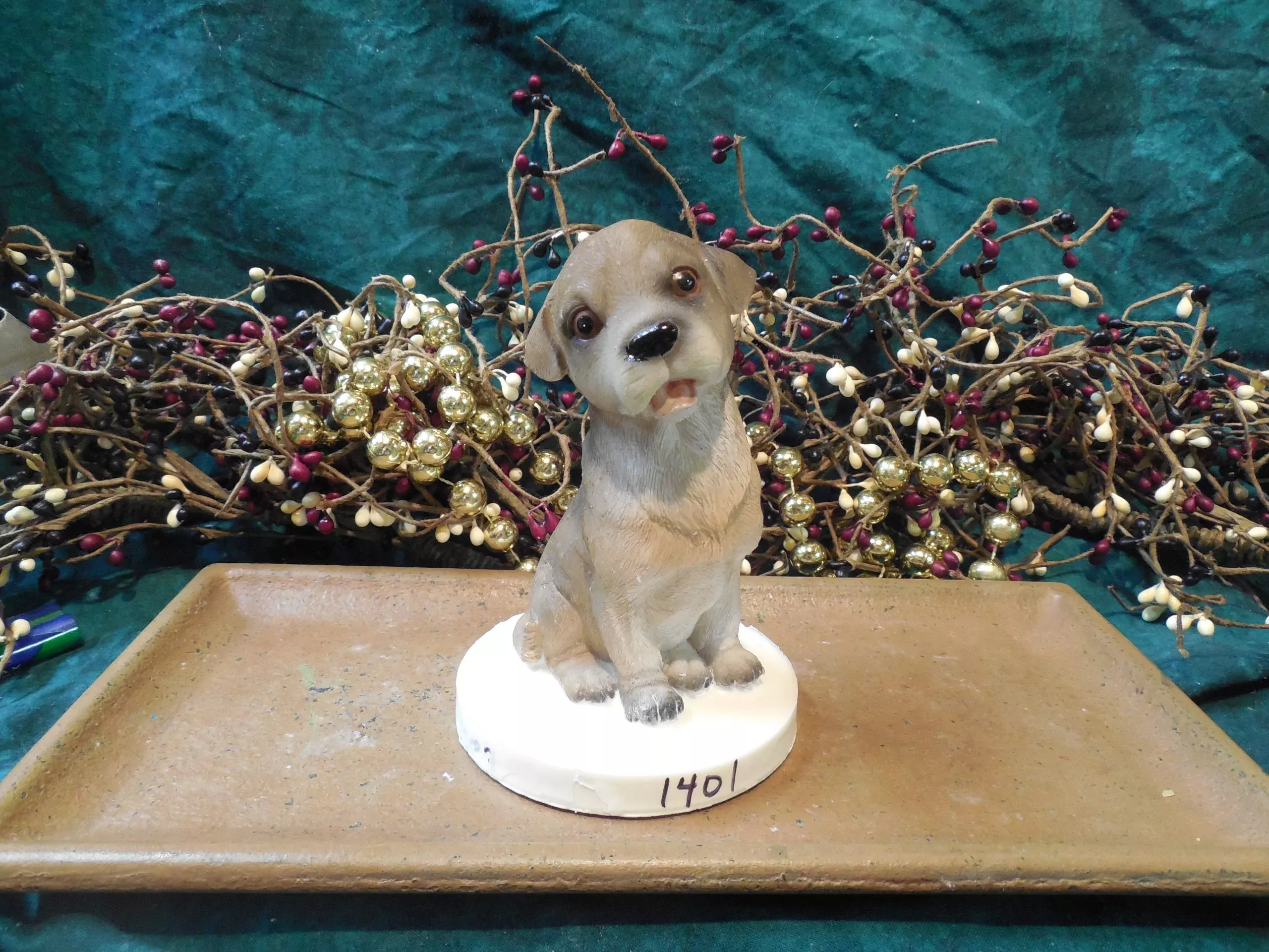 Boxer Puppy Dog Large Soap 1 Cavity Mold 1401
