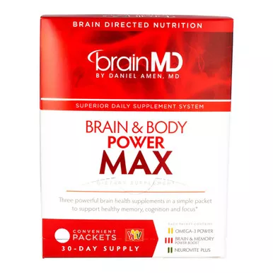 BrainMD Brain & Body Power Max - 60 packets
