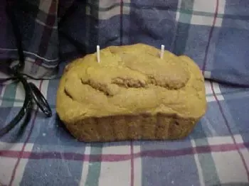 Bread Loaf Candle 1 Cavity Silicone Mold 3012